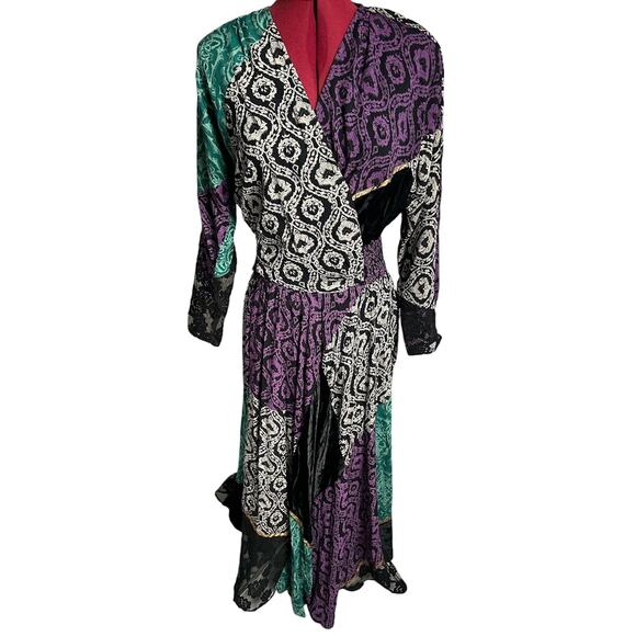 Carole‎ Little Vintage Blazer Top Skirt 3 Piece Set - Picture 6 of 9